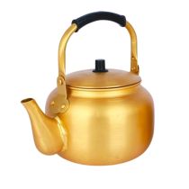 Yellow Aluminium kettle 1L 