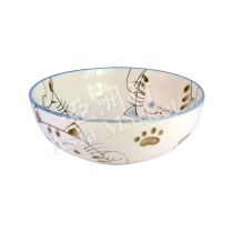 6.2 Inch Kitty Cat Bowl (Blue) 日本三只貓碗