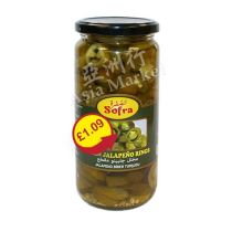 Sliced Green Jalapeno