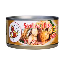 Smiling Fish Satay Fried Mackerels 185g 