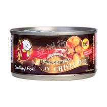 Smiling Fish Fried Mackerels in Chilli Oil 125g