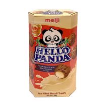 Meiji Cocoa Biscuits with Milk Flavoured Filling 50g