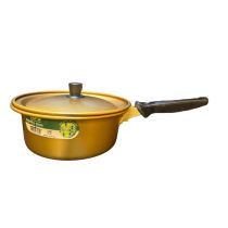 Yellow Aluminium pan (One side handle nambi) D-160  