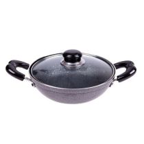 Aluminium Casserole Pan With Lid (Jeongol Naembi) D-280MM 