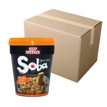 [CASE] NISSIN Soba Cup Noodle Peking Duck 90g x 8 