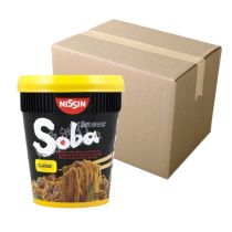 [CASE] NISSIN Soba Noodles With Yakisoba Sauce Classic 90g x 8 