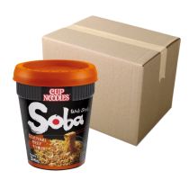 [CASE] NISSIN Soba Noodles With Yakisoba Sauce Sukiyaki Beef 89g x 8 