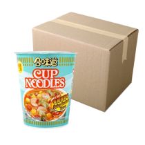 [CASE] NISSIN Spicy Seafood Flavor Cup Noodles 73g x 24 