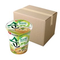 [CASE] NONGSHIM Instant Noodle Cup Soon Veggie Ramyun 67g x 12 