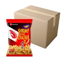 [CASE] NONGSHIM Shrimp Flavoured Cracker Hot & Spicy 75g x 20 