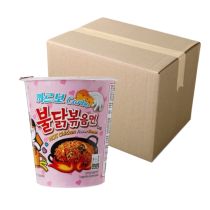 [CASE] SAMYANG Hot Chicken Ramen Carbonara Cup 80g x 6 