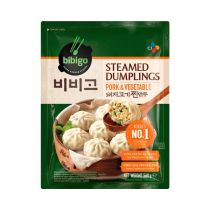[FROZEN] CJ BIBIGO Pork & Vegetable Steamed Dumpling 560g 韓豬肉小籠包