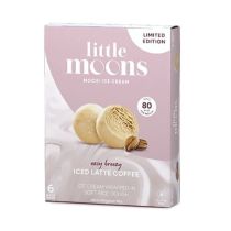 [FROZEN] Little Moons Mochi Ice Cream Cafe Latte Flavour 192g