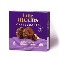 [FROZEN] Little Moons Mochi Ice Cream Chocolate Salted Caramel Cheesecake Flavour 120g
