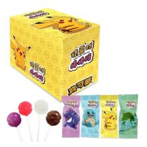 AMANDIER Pokemon Shaped Lollipop 15gx8 (8pcs Set BOX) 120g