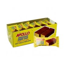 APOLLO Chocolate Layer Cake 16g x24 (Pack of 24) 阿波罗蛋糕-巧克力味