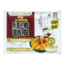 BAIJIA BJ Broad Noodle Sour & Hot 115g  阿寬紅油面皮-酸辣
