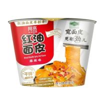 BAIJIA Broad Noodle Spicy Hot Flavour Bowl 115g 红油面皮麻辣味-碗 出口版