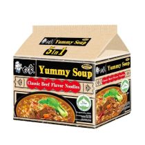 BAIXIANG Classic Beef Soup Noodles 555g [PACK OF 5] 白象湯好喝經典牛肉湯麵五連包