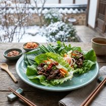 Korean Beef Bulgogi Lettuce Wraps Recipe Ingredients