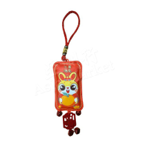 Lucky Bunny Pendent  大展鸿兔_如意铃铛挂件