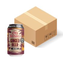 [CASE] (Pack of 24) OLD JAMAICA Ginger Beer 330ml x 24  