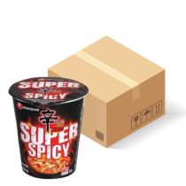 NONGSHIM Shin Red Super Spicy Cup Noodle Soup Flavour 68g x12 [CASE]