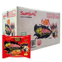SAMYANG 2x Spicy Hot Chicken Flavor Ramen 140g (x40Pkts) [CASE] 