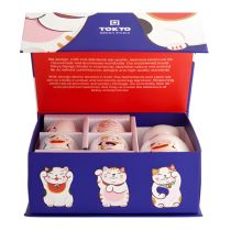TOKYO DESIGN STUDIO Kawaii Lucky Cat Sake Set 1:4 120/50ML 21689 1/12 