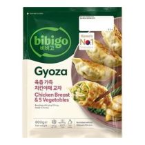 [FROZEN] BIBIGO Chicken Breast & 5 Vegetables Gyoza 600G 韩式鸡胸蔬菜饺