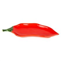 Candlelight 30cm Ceramic Chilli Pepper Serving Plate 