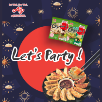 [FROZEN] Christmas Vegan Party Snacks with Ajinomoto 