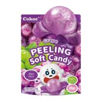 Cokoc Peeling Soft Candy Grape Flavour 75g 剝皮軟糖 (葡萄味)
