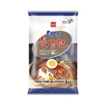 Cold BuckWheat Noodles with Chilled Broth 624g 王牌 - 平壤冷麵 帶辣醬調料包