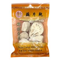 GOLDEN LILY  Dried Lotus Roots Slices 200g 金百合蓮藕干