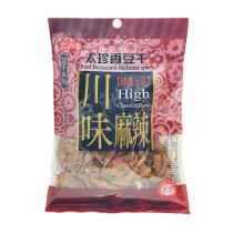Dried Beancurd Snack Sichuan Spicy Flavour 120g 太珍香豆干-川味麻辣