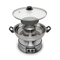 REMO Electronic hot pot with grill plate 3.8 liters 福貓筷子托