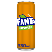 Fanta Orange 330ml Can