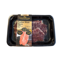 [FROZEN] Ruston Butcher  Feather Blade Slice 250g 牛板腱片