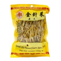 GOLDEN LILY Dried Lily Flower (Gam Jam Choi) 100g 金百合金針菜