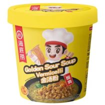 HAIDILAO Instant Vermicelli Golden Sour Soup Cup 130g 海底捞 酸爽金汤粉