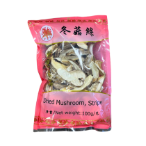 Golden Lily  Dried Mushroom Stripe 100g 金百合冬菇絲