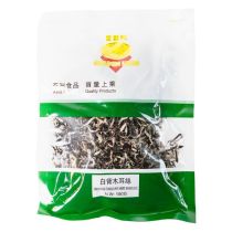 GOLDEN LION Black & White Fungus Strips 100g  金狮牌白背木耳丝