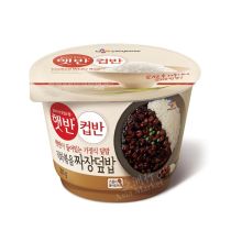CJ Hetbahn Cupbahn Cooked White Rice with Black Bean Sauce 275g
