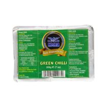 Heera Green Chilli Mini Pappadums 200g 迷你印度炸薄餅 -青辣椒
