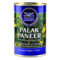 HEERA Palak Paneer (Spinach and Cottage Cheese Curry) Tin 450g 印度奶酪