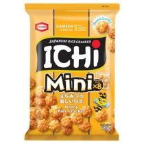 ICHI Rice Cracker Shoyu With Honey Mini 120g 