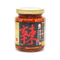 JiangJi Fermented Bean Curd with Spicy Soy Bean Paste 310g 江記元氣辣豆瓣豆腐乳