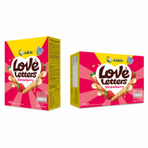 JULIE'S Love Letters Strawberry 100g  威化餅乾卷 (草莓味)