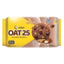 JULIE'S Oat 25 Chocolate Hazelnut 200g  燕麥餅 (巧克力榛果味)